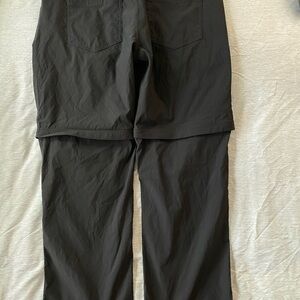 Eddie Bauer Men’s convertible hiking pants Size 40 X 30 Black